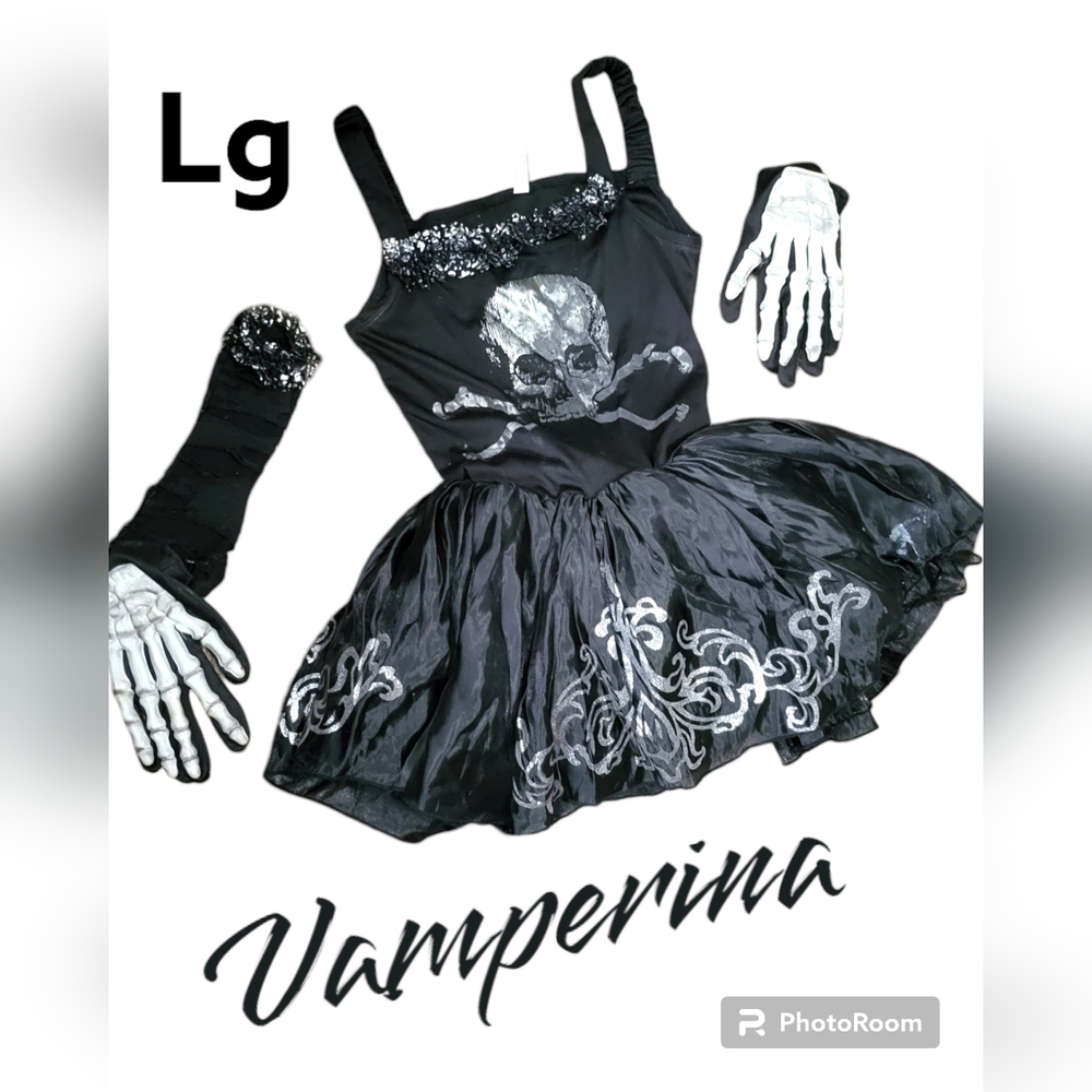 Girls Halloween Costume "Vamperina" 14